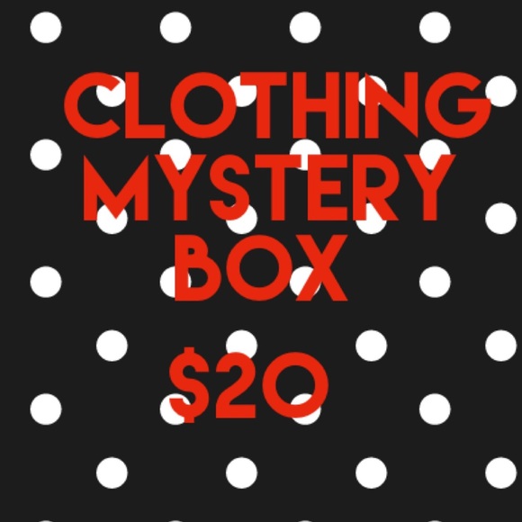 MYSTERY BOX CLOTHING RESELLER INVENTORY BOX $20